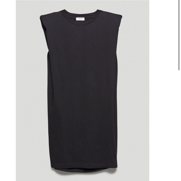 Babaton Shoulder Pad Summer Tank Dress - Picture 3 of 5